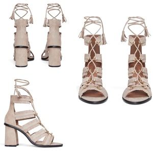 Bcbg MaxAzria“Amari” Suede Heels size 10